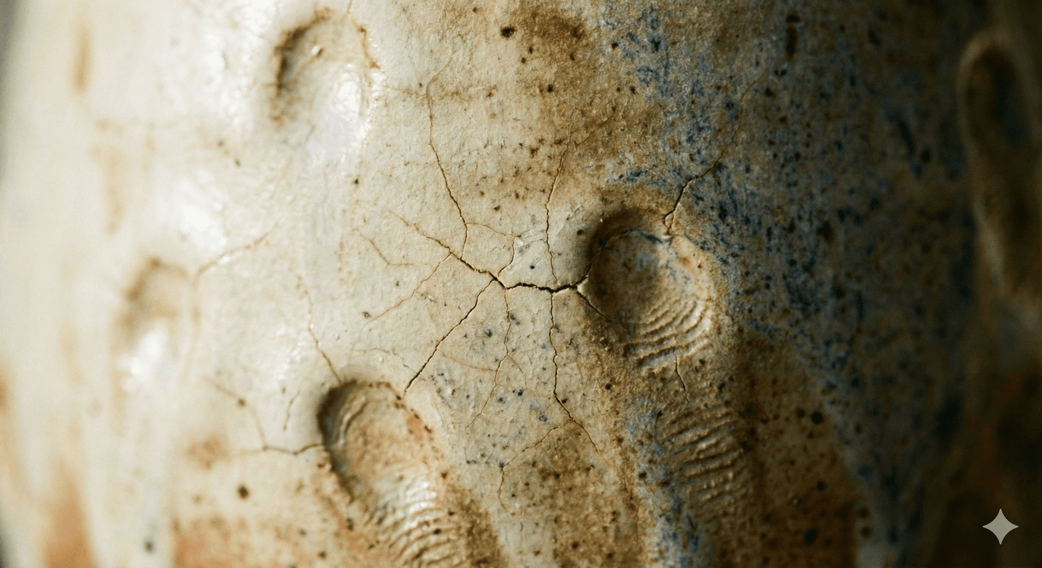 Terracotta vase detail