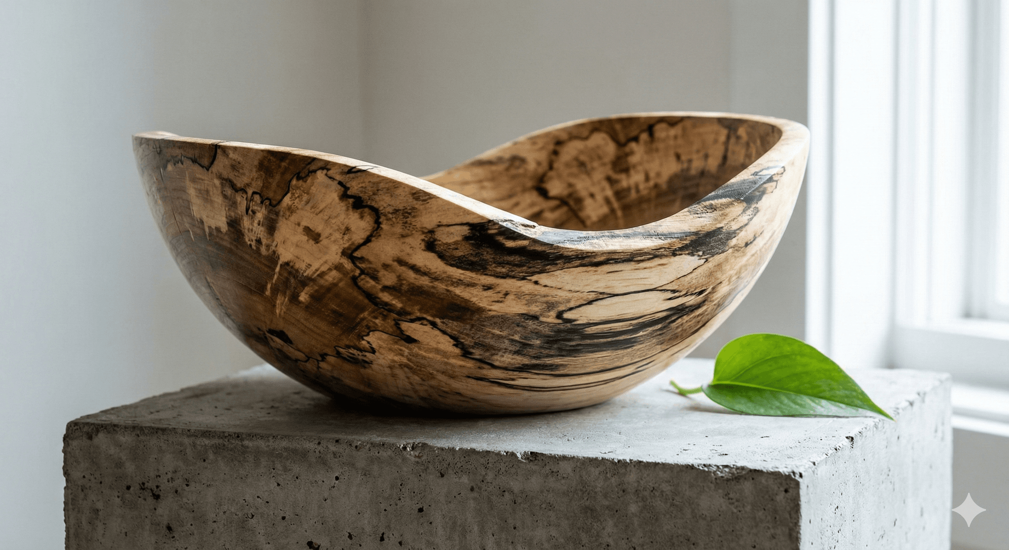 Floating shelf installed