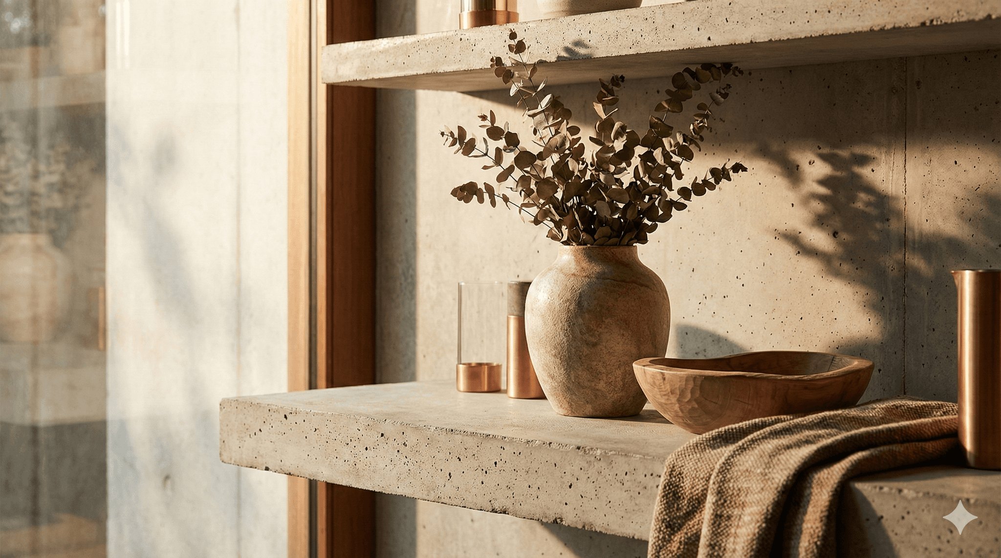 Artisan crafted ceramics and woodwork