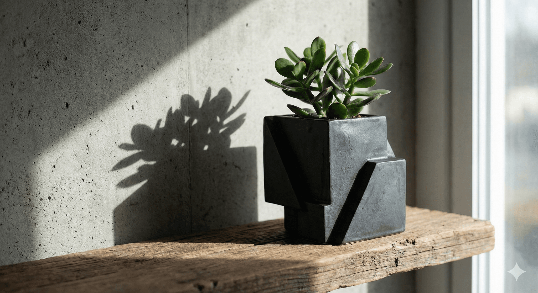 Stone-effect planter