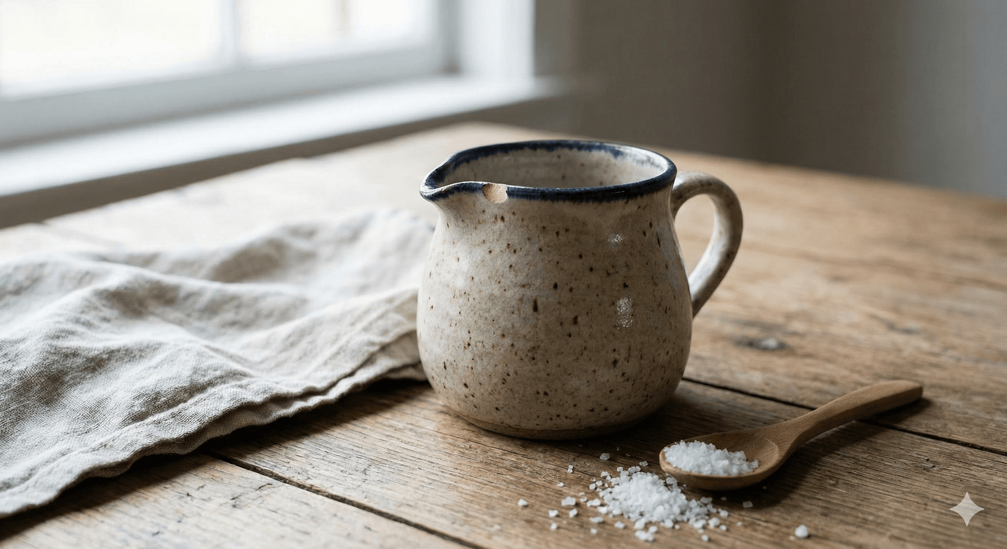 Matcha bowl top view